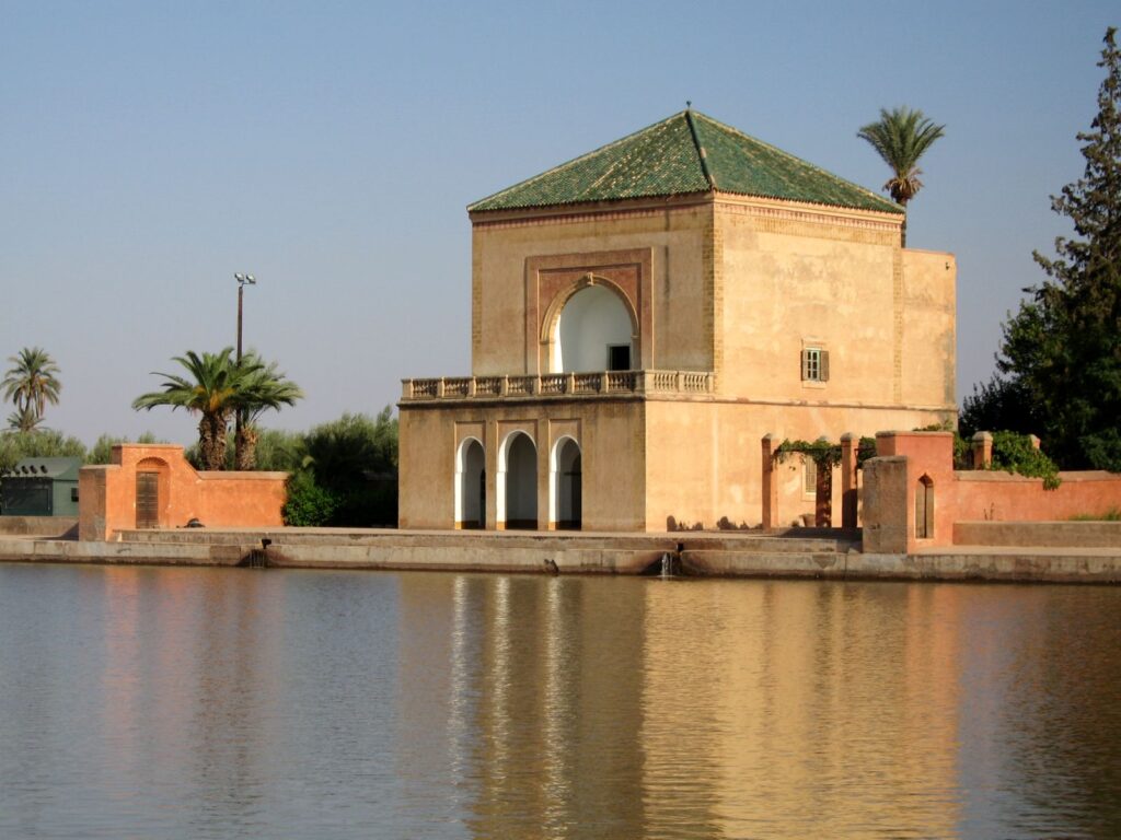 jardin de la Menara Marrakech riad el filali